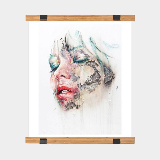 Abstract Women's Aquarel resmi