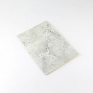 Marble Notebook Mono - White resmi